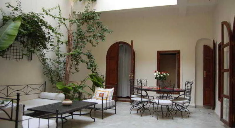 Lobby, Riad White Flowers, Marrakech