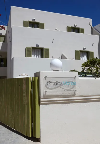 General view, Studios Marios, Santorini