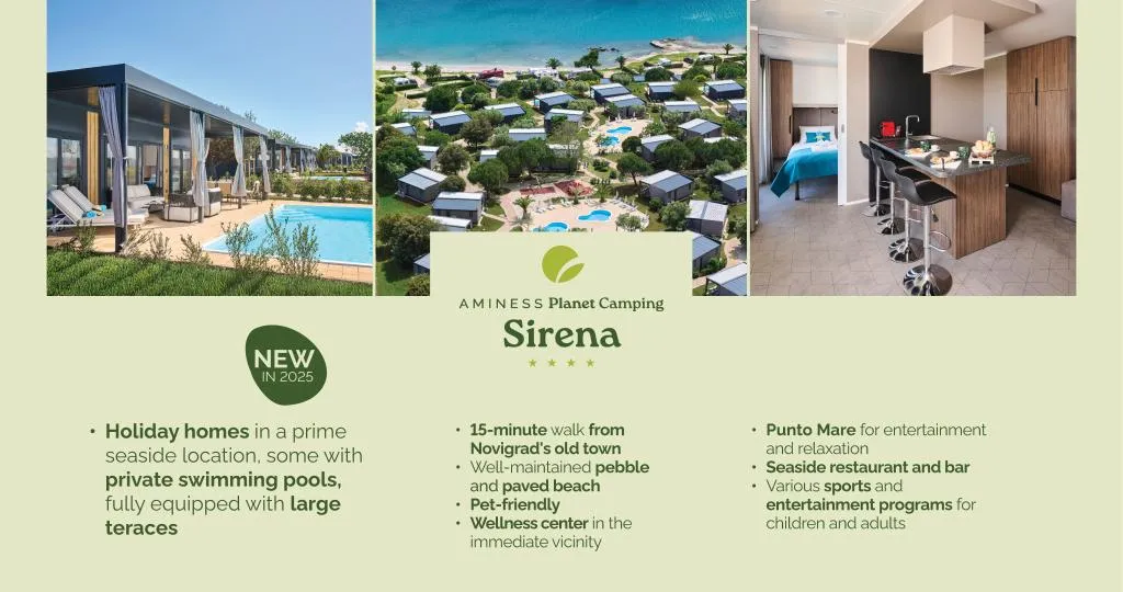 HOME LUXURY Room, Aminess Planet Camping Holiday Homes Sirena, Istria
