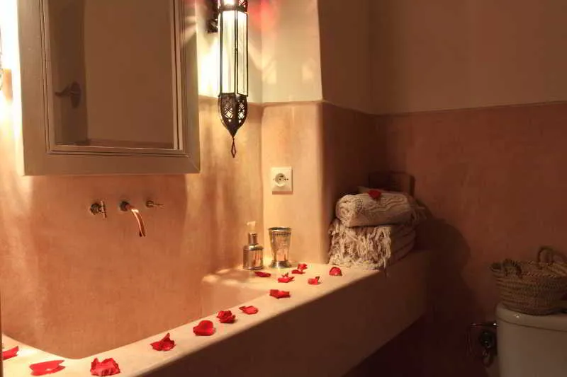 Room, Riad Al Jazira, Marrakech