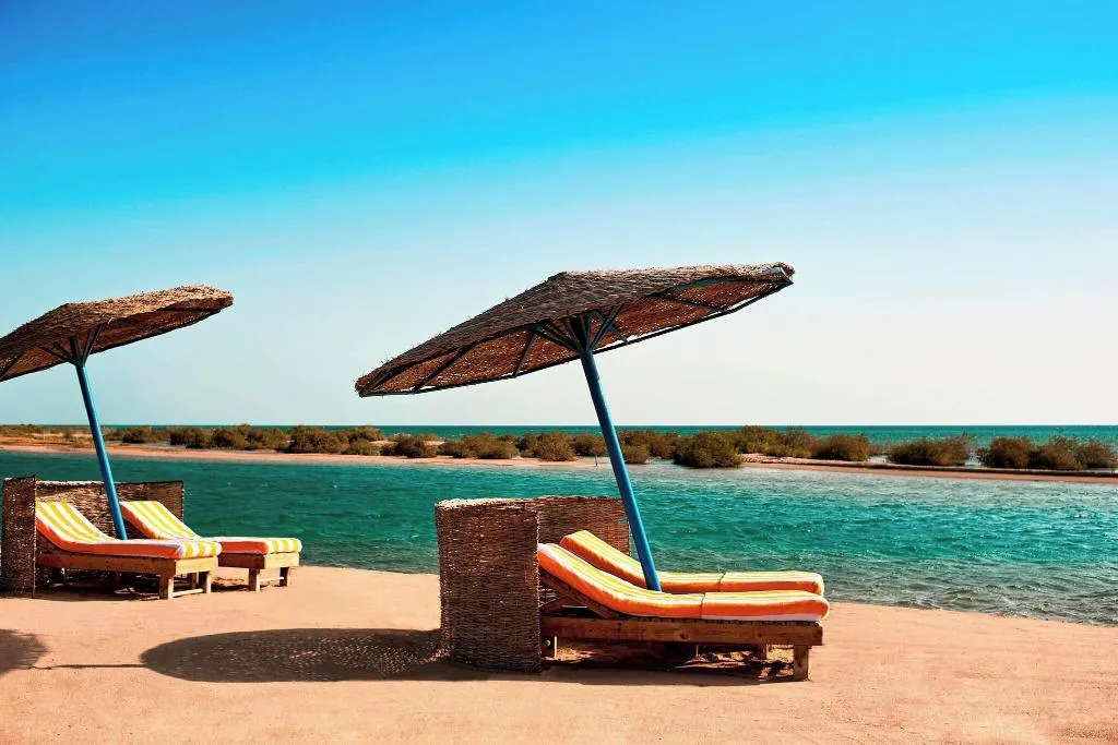 Beach, Sheraton Miramar, Red Sea Riviera