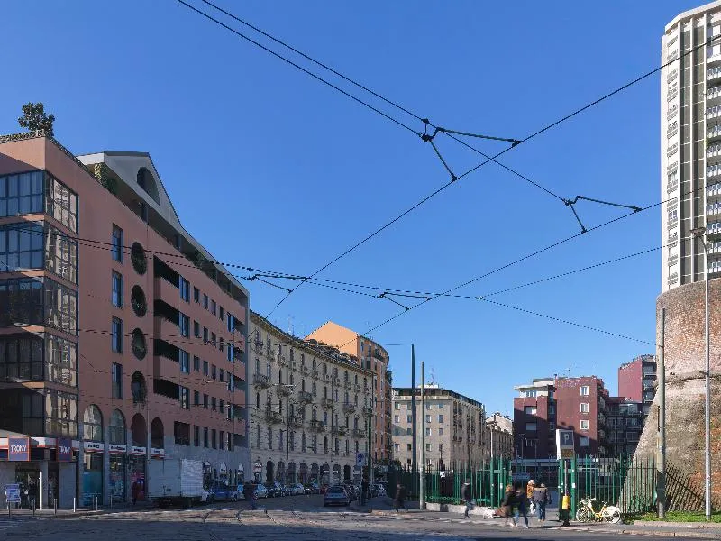 General view, Arco Romana, Milan