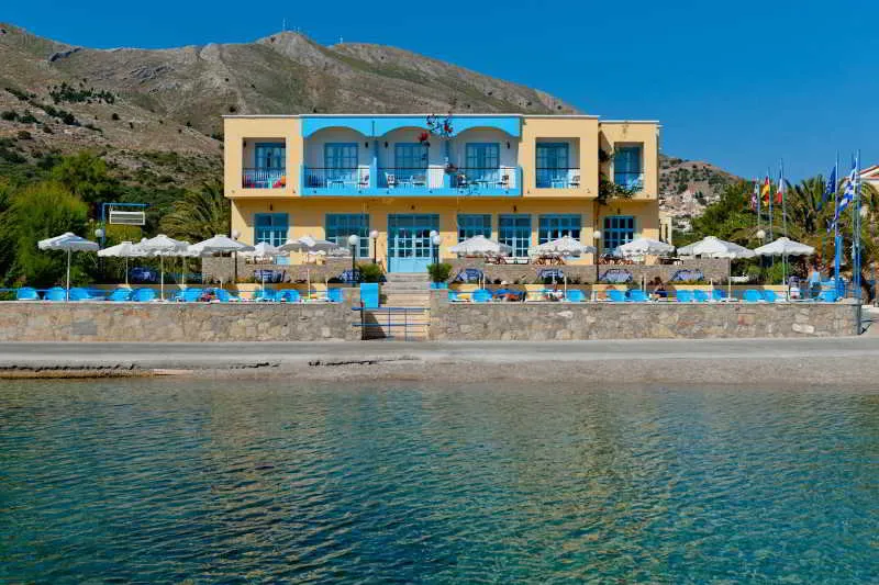 General view, Pedi Beach, Rhodes