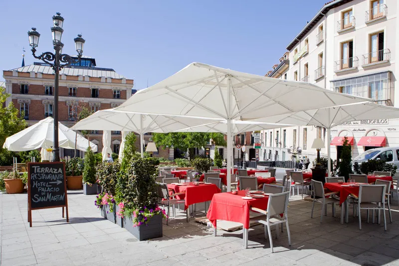 Terrace, Intelier Palacio de San Martín, Madrid
