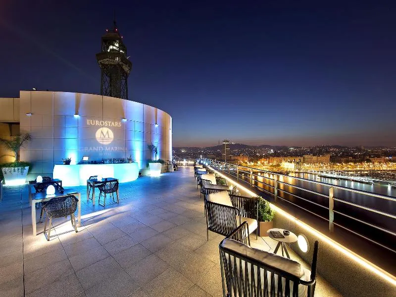 Terrace, Eurostars Grand Marina GL, Barcelona