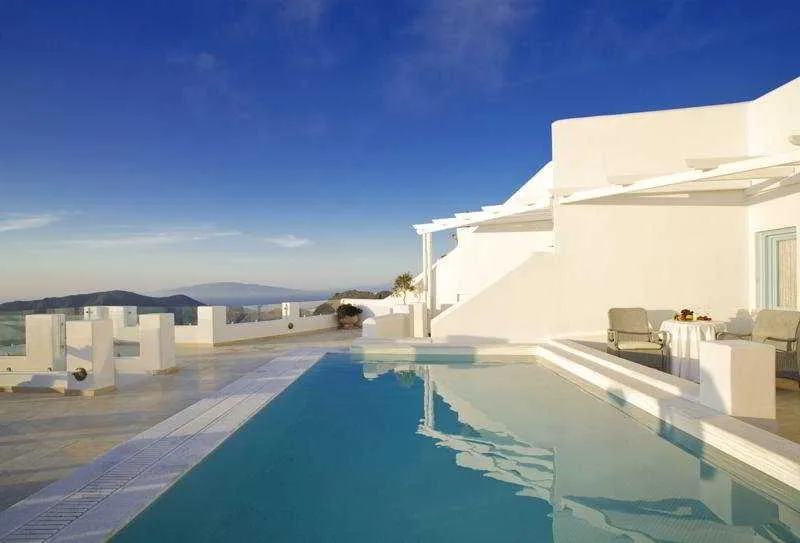 General view, Above Blue Suites, Santorini