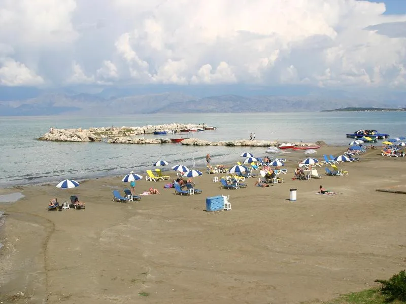 Beach, Pegasus Hotel, Corfu