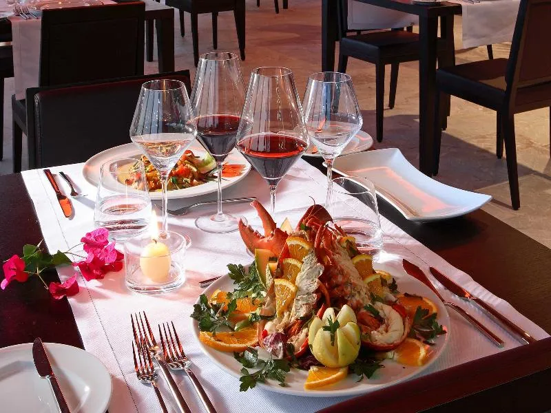 Restaurant, Hotel Capo dei Greci, Catania