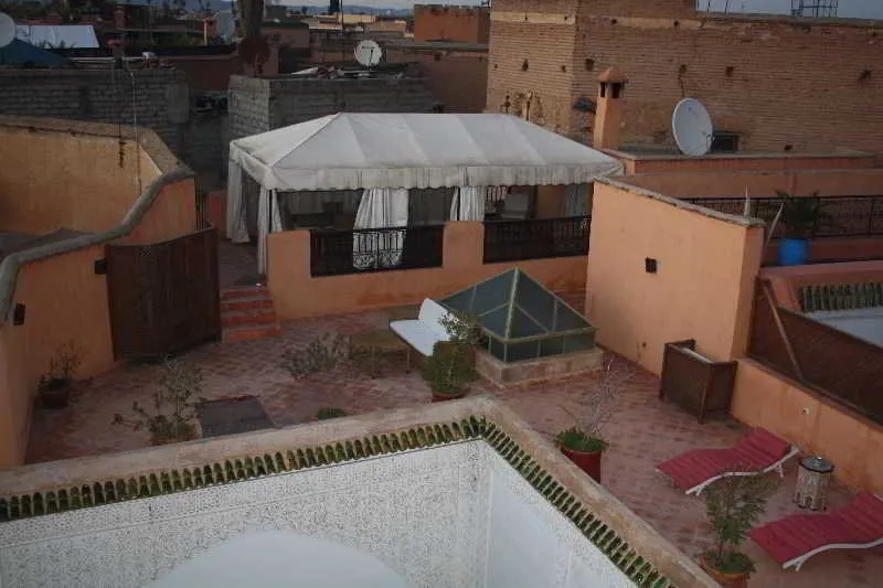 Terrace, Riad Ben Youssef, Marrakech