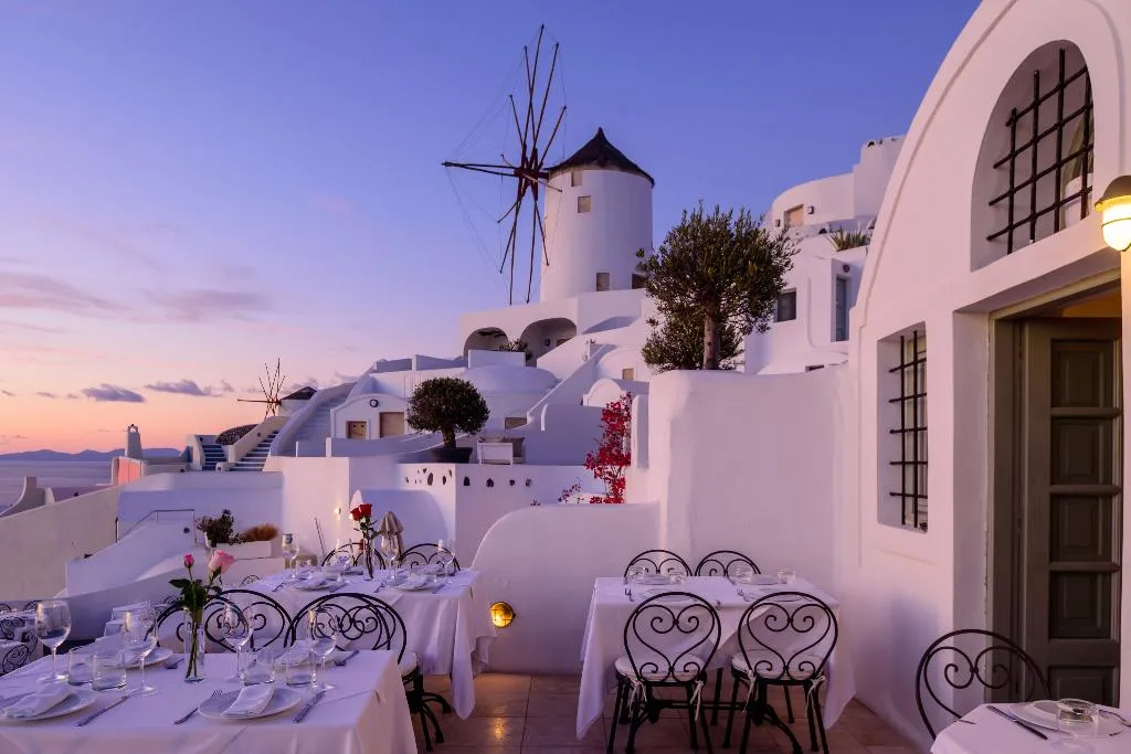 Lobby, Fanari Villas, Santorini