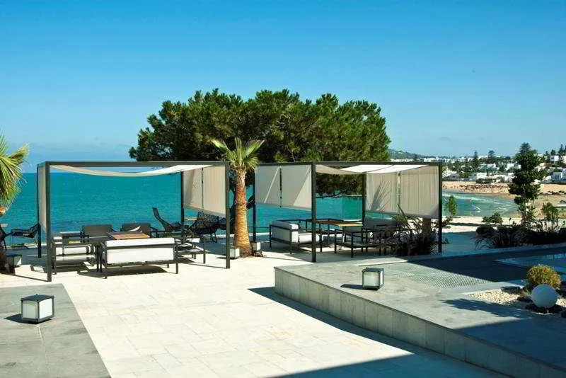 Terrace, Movenpick Hotel Gammarth Tunis, Tunisia