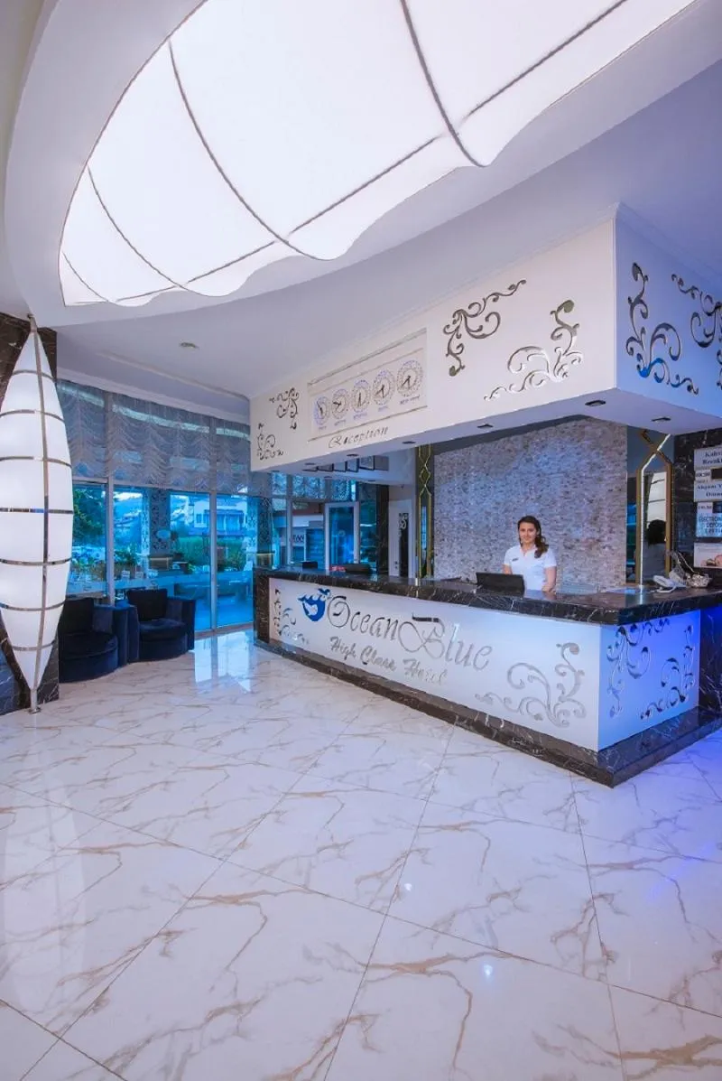 Lobby, Ocean Blue High Class Hotel, Dalaman