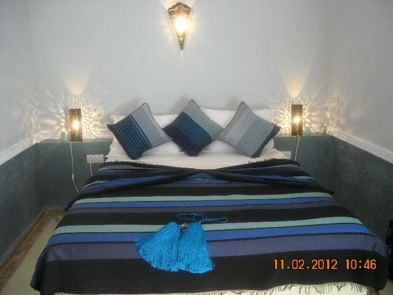 General view, Riad L'Orange Bleue, Marrakech