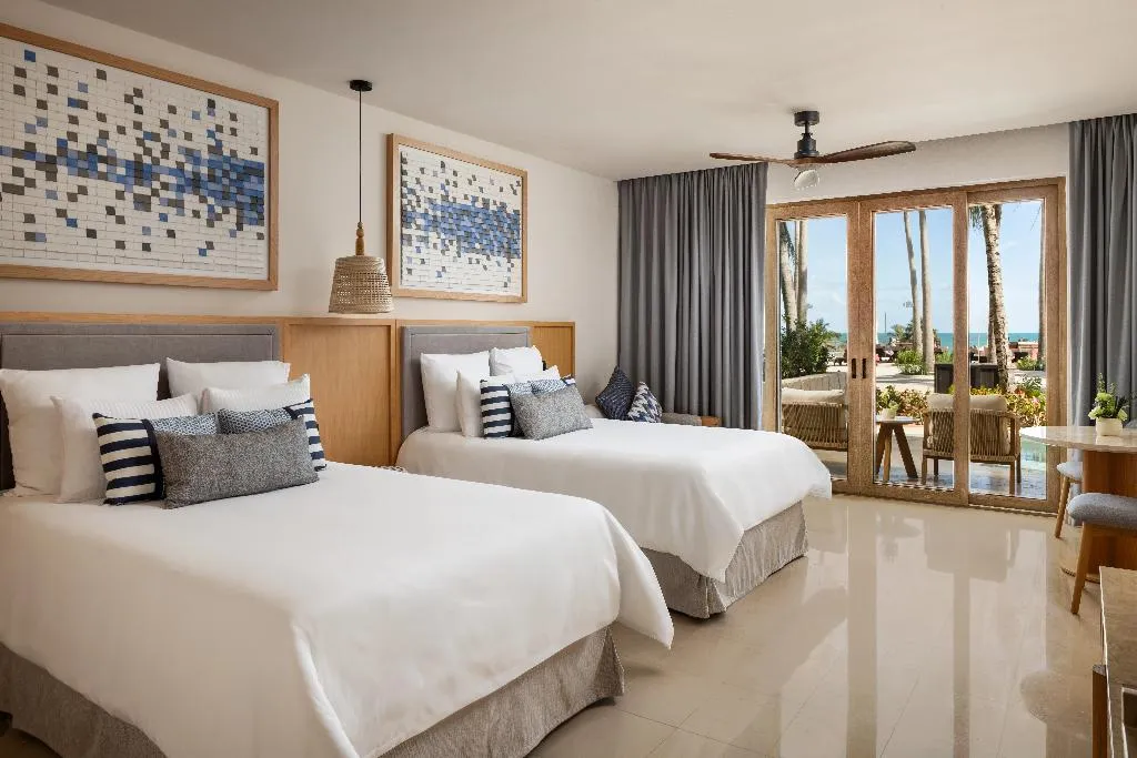 JUNIOR SUITE CLUB TWO QUEEN BEDS Room, Secrets Playa Mujeres Golf & Spa Resort, Cancun Area