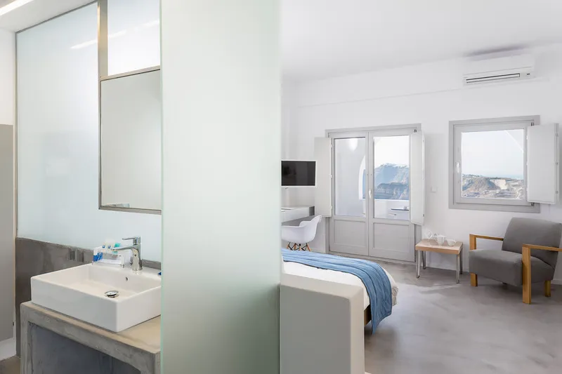 JUNIOR SUITE SEA VIEW Room, Alti Santorini Suites, Santorini
