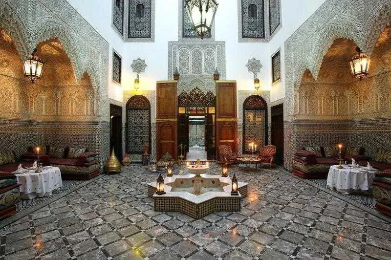 Lobby, Riad fes el bali, Fez