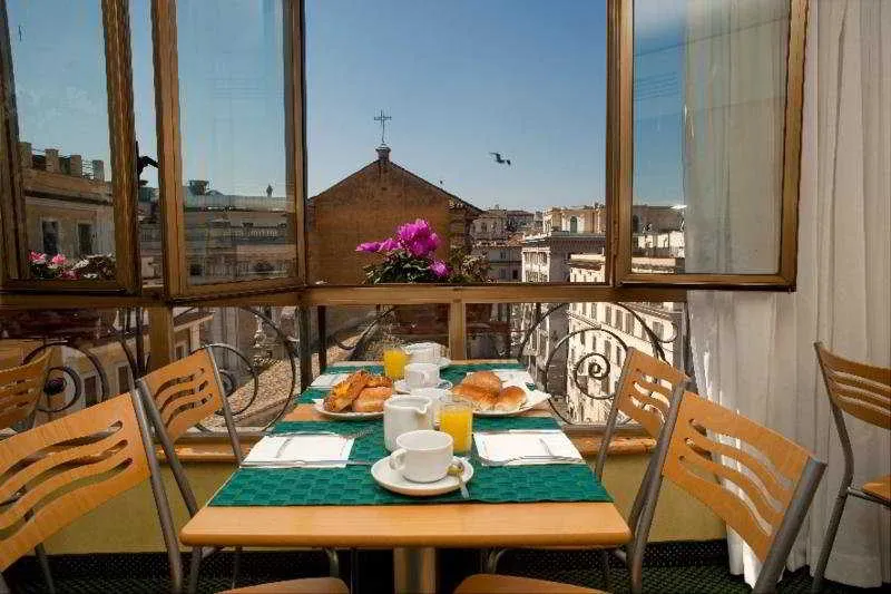 Terrace, Tritone, Rome