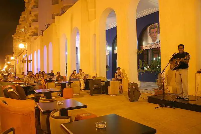 Terrace, El Mouradi Hammamet, Tunisia