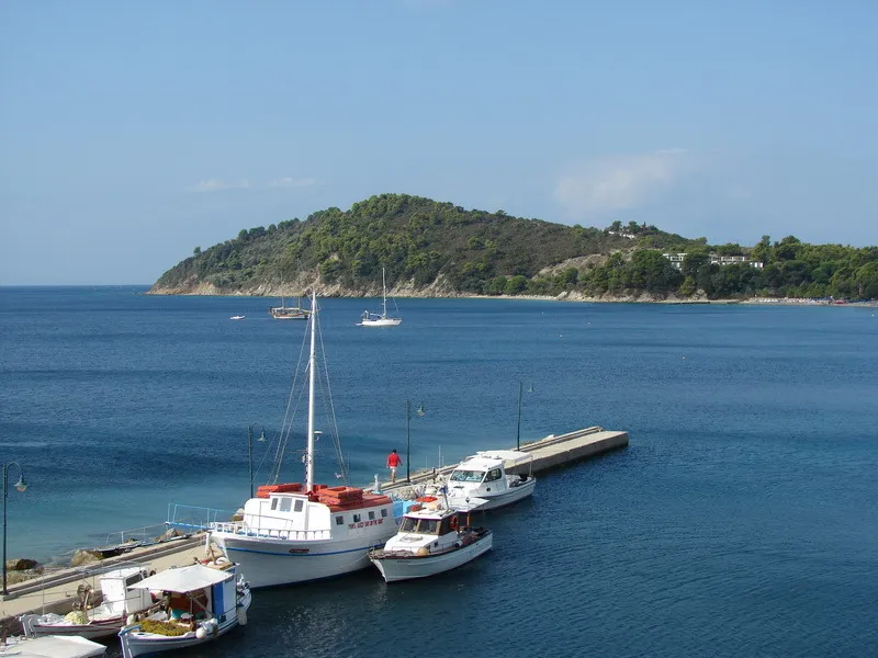 General view, Caravos, Skiathos