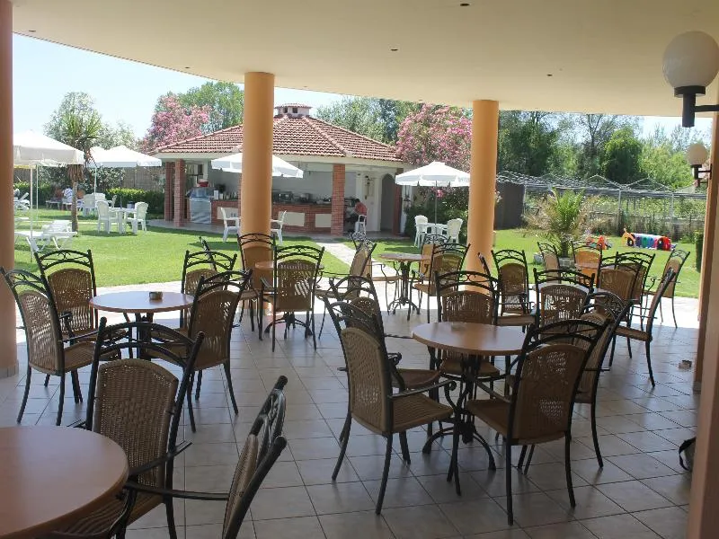 Terrace, Pegasus Hotel, Corfu