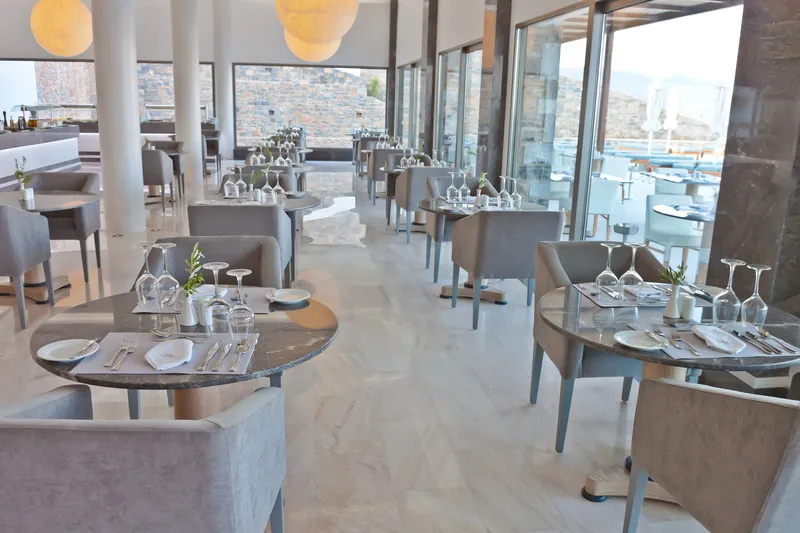 Restaurant, Royal Marmin Bay Boutique & Art Hotel, Crete