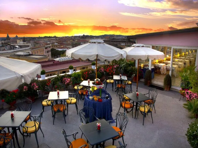 Terrace, Marcella Royal - Rooftop Garden, Rome