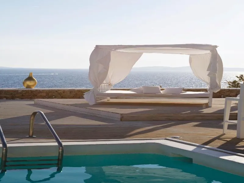Terrace, Suntouch Suites ‘’By Checkin’’ Adults Only, Mykonos