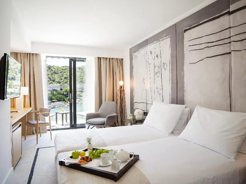 DOUBLE SEA VIEW WITH BALCONY Room, Hotel Kompas, Dubrovnik