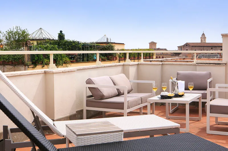 Terrace, Rome Times, Rome