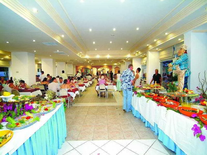 Restaurant, Asrin Beach Hotel, Antalya