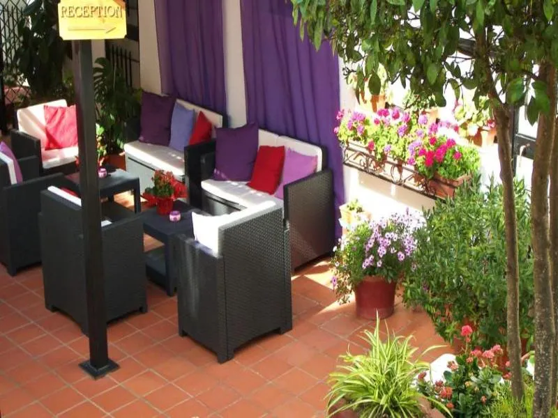 Terrace, Villa Fiorita, Naples