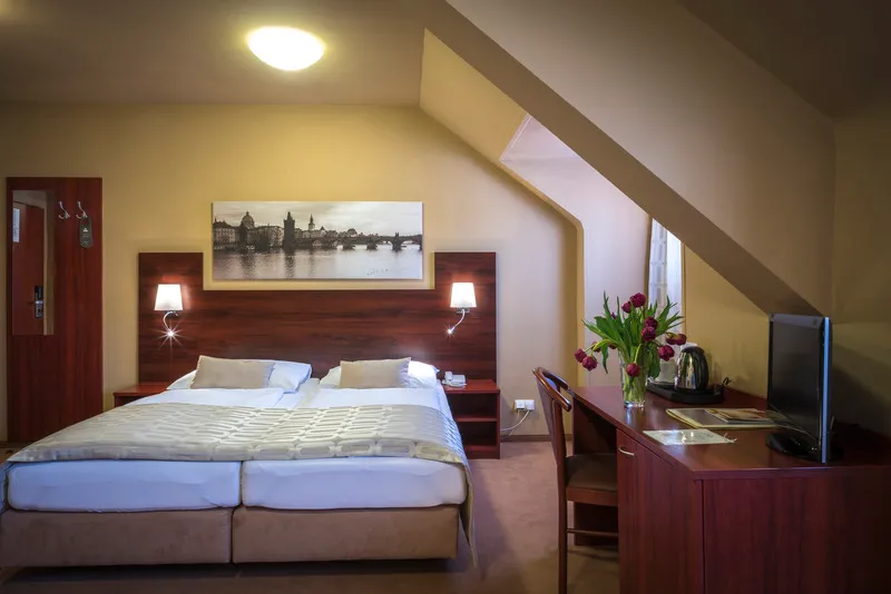 DOUBLE DELUXE Room, Pytloun Kampa Garden Hotel Prague, Prague