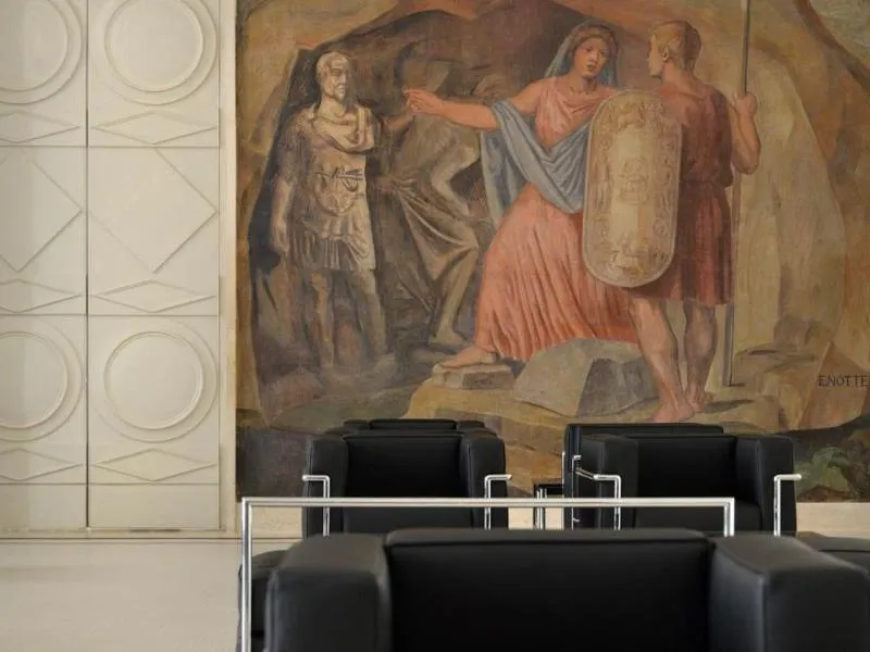 Lobby, Palazzo Esedra, Naples
