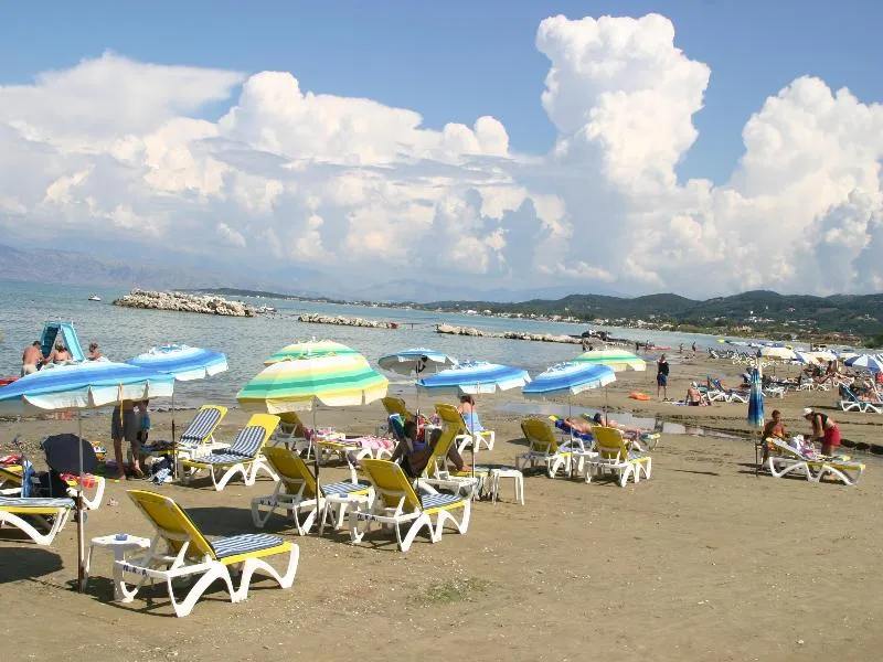 Beach, Pegasus Hotel, Corfu