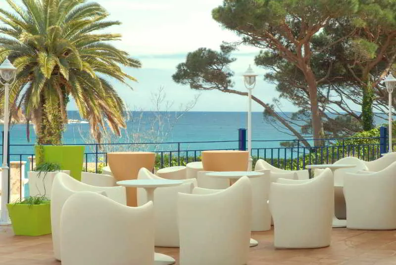 Terrace, Ilunion Caleta Park, Costa Brava