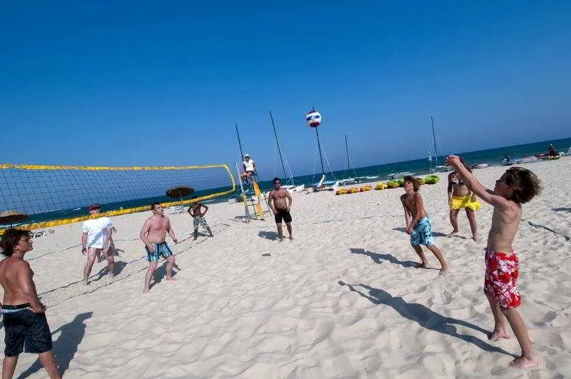 Beach, Club Salammbo, Tunisia