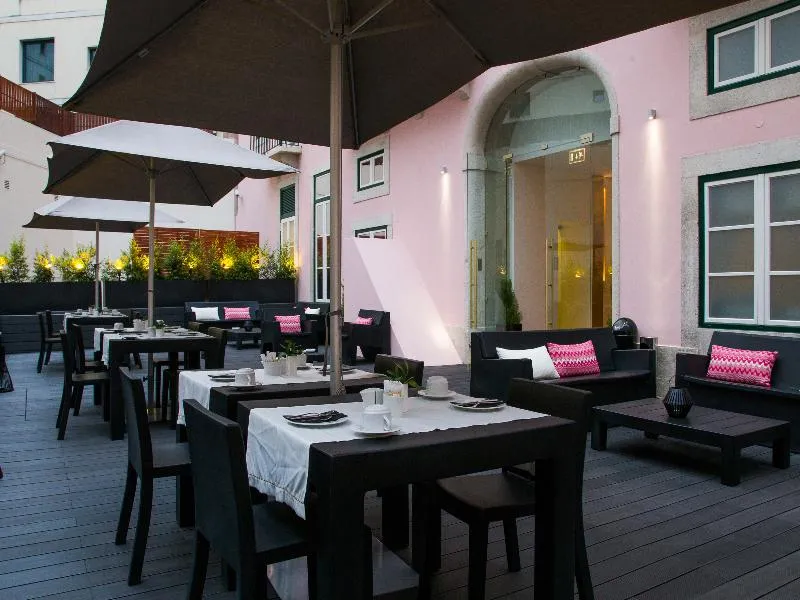 Terrace, Portugal Boutique Hotel, Lisbon