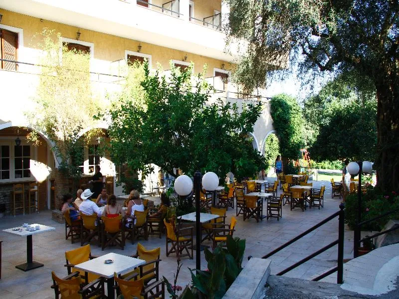Terrace, Bintzan Inn, Corfu