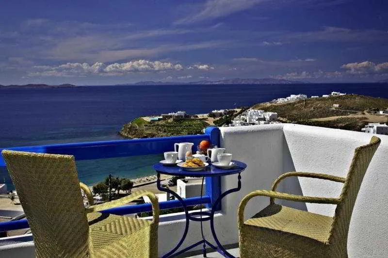 General view, Paolas Beach, Mykonos