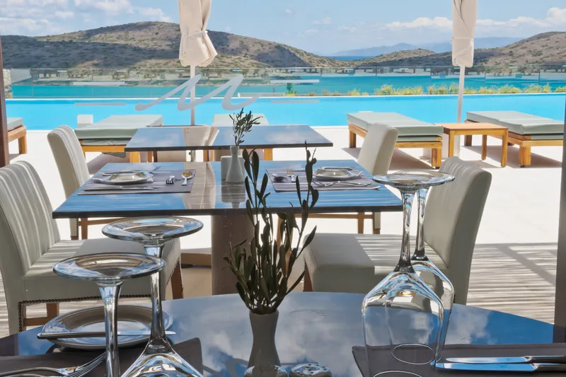 Restaurant, Royal Marmin Bay Boutique & Art Hotel, Crete