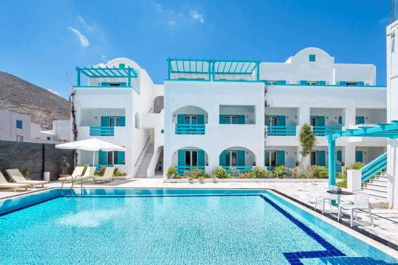 Pool, Santellini Hotel, Santorini