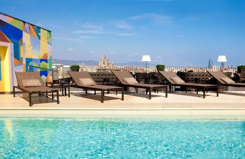 Pool, Majestic Residence, Barcelona