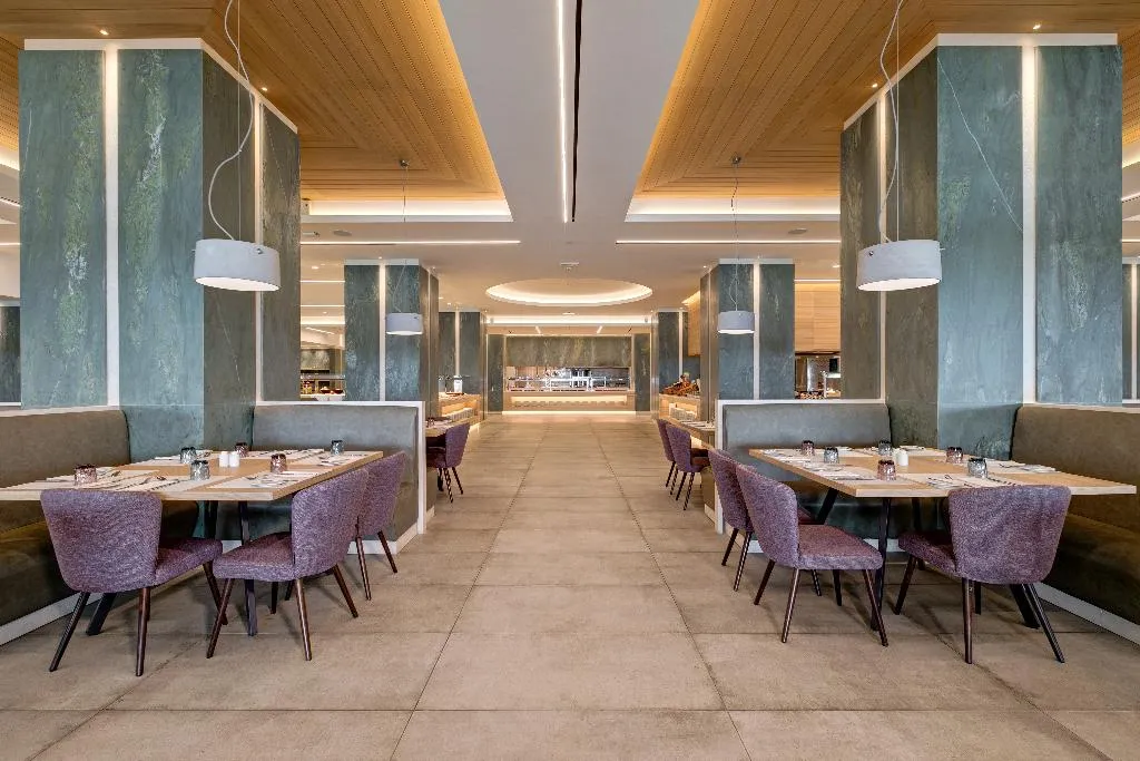 Restaurant, Amada Colossos Ultra All Inclusive Resort, Rhodes