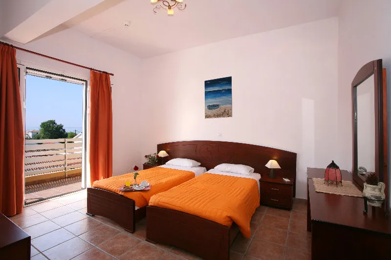 Double or Twin SIDE SEA VIEW Room, Akti Arilla, Corfu