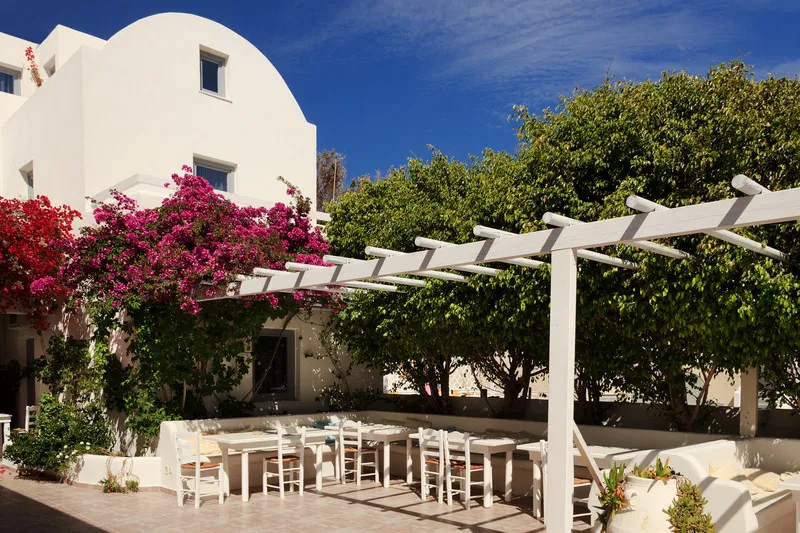 Terrace, Villa Vergina, Santorini