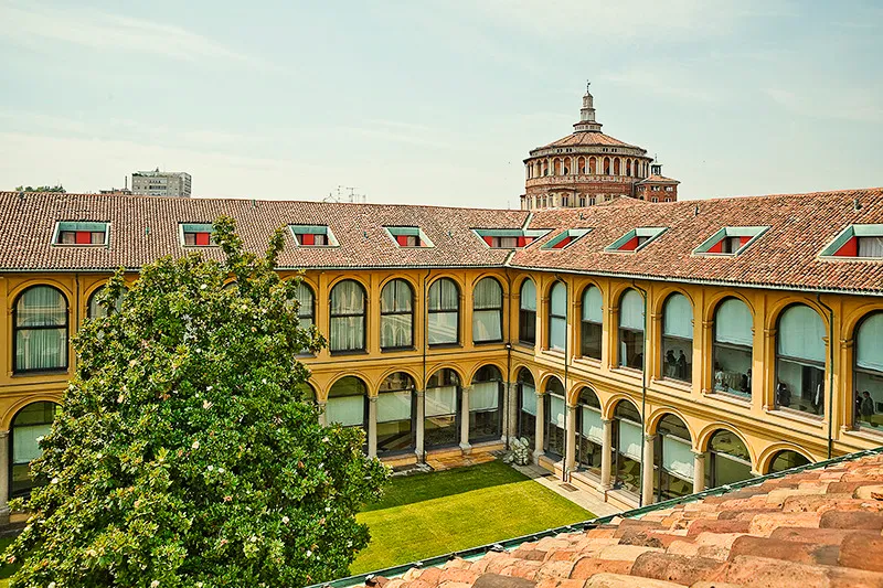 General view, Palazzo Delle Stelline, Milan