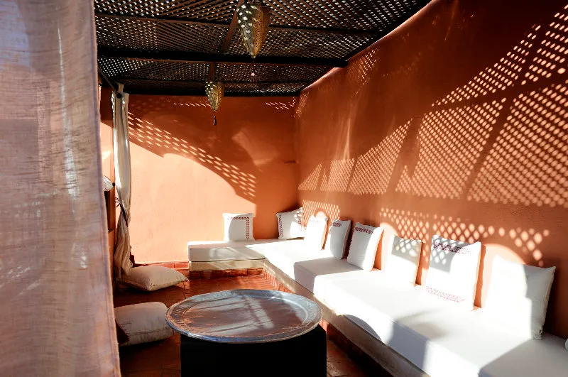 Terrace, Dar Kamar Zamane, Marrakech