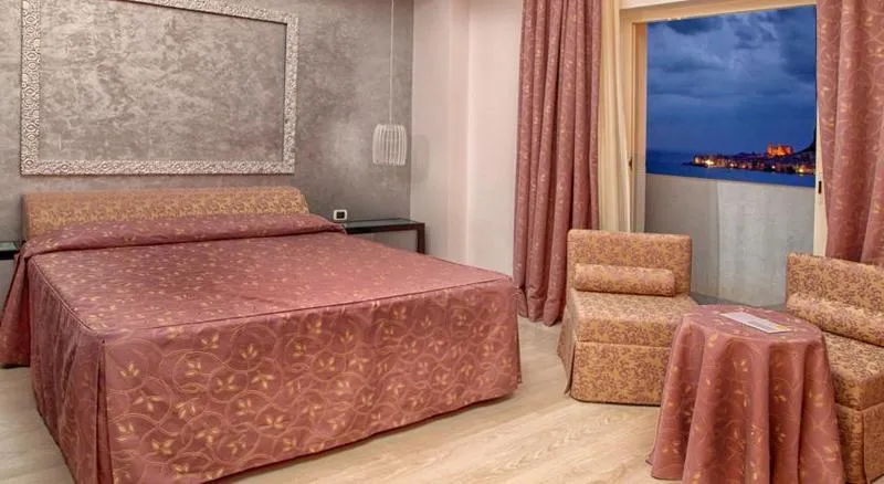 DOUBLE SEA VIEW Room, Hotel Santa Lucia Le Sabbie D'Oro, Palermo