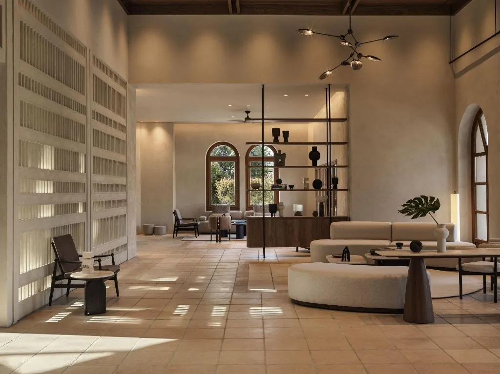 Lobby, Aulus Lindos Rhodes, Curio Collection by Hilton, Rhodes