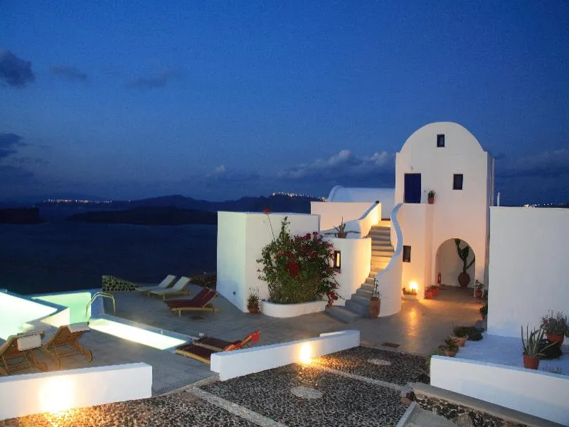 Lobby, Apanemo Hotel, Santorini